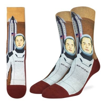 SOCKS MENS ELON MUSK