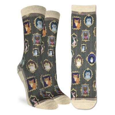 SOCKS WOMENS PRIZED CATS