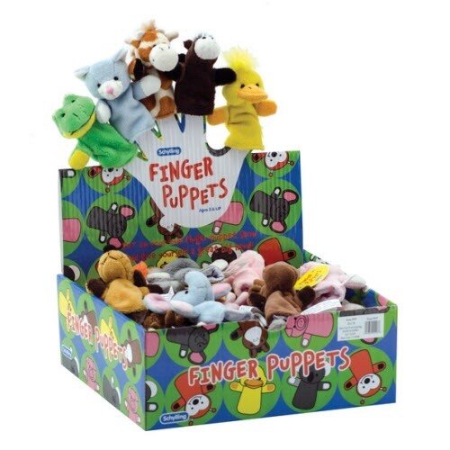 PLUSH FINGER PUPPETS