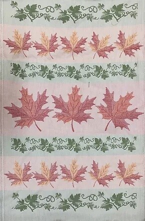 TEA TOWEL AUTUMN LEAVES