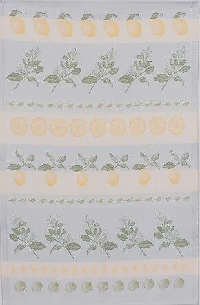 TEA TOWEL LEMON LIMES SWEDEN
