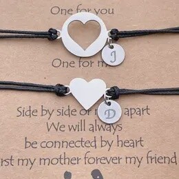 BRACELET HEART SET MOM AND ME