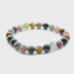BRACELET MOSS AGATE POWER
