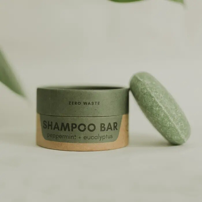 SHAMPOO BAR PEPPERMINT  EUCALYPTUS