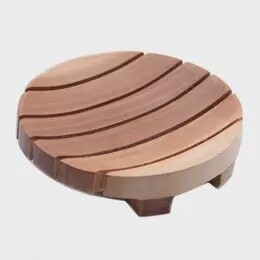 ROUND NASEBERRY SOAP DISH