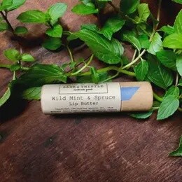 ORGANIC LIP BUTTER WILD MINT AND SPRUCE