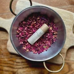 ORGANIC LIP BUTTER ROSE AND LAVENDER