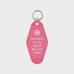Motel Pink Keychain