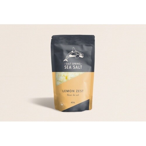 Salt Spring Sea Salt Lemon Zest