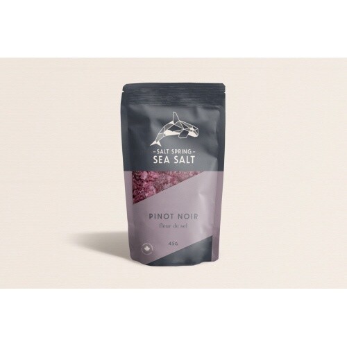 Salt Spring Island Sea Salt - Pinot Noir