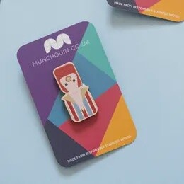 ZIGGY STARDUST PIN