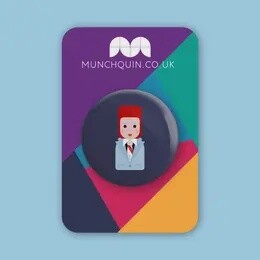 LIFE ON MARS PIN