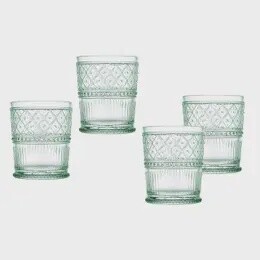 GREEN CLARO CRYSTAL GLASS