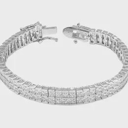 MATHILDE BRACELET SILVER AND CRYSTAL