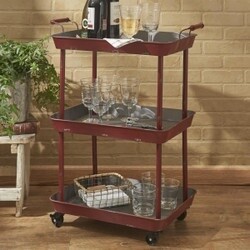 RED UTILITY CART