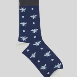 MENS SOCK BEE NAVY