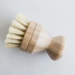 BAMBOO DISH BRUSH WITH REPLACEABLE HEAD