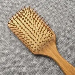 NATURAL HAIR BRUSH PLASTIC FREE BAMBOO