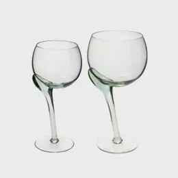 WINE GLASS CROOKED