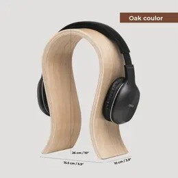 WOODEN HEADPHONE STAND