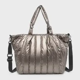 SAWYER NYLON PUFFER SATCHEL