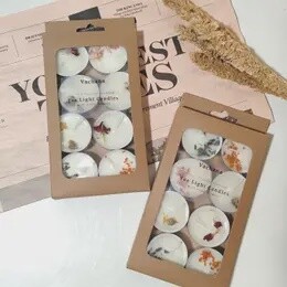 TEA LIGHT PKG OF 8 SCENTED LEMON LIME