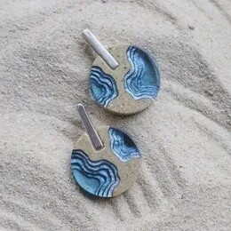 ISTHMUS EARRINGS ULTRAMARINE
