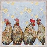 ROOSTERS FLORAL MINI