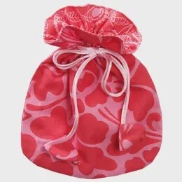 PRADA PINK DRAWSTRING BAG
