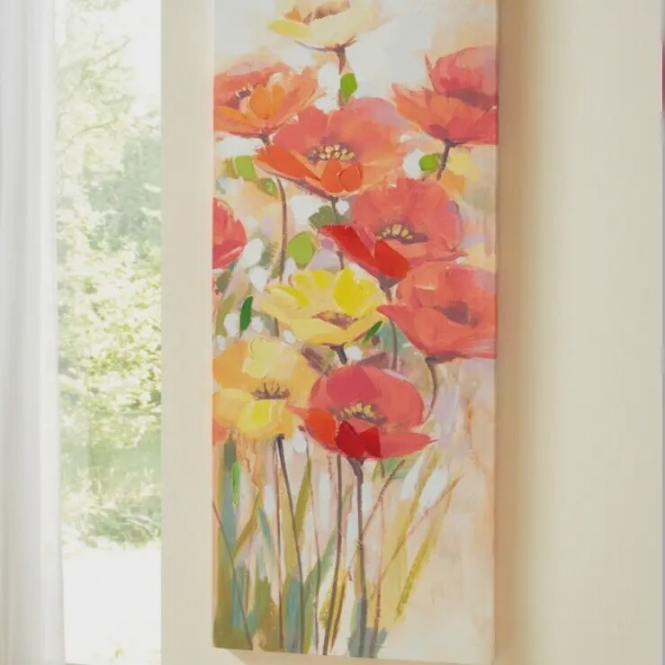 FLOWER CANVAS MADE IN GERMANY