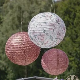 PAPER LANTERN SET OF 3