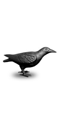 CROW CAST IRON HEAD UP