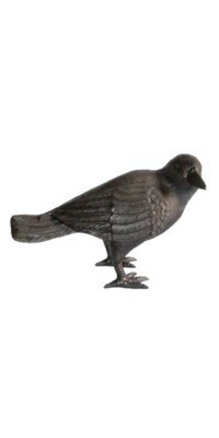 CAST IRON CROW HEAD TO SIDE