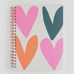 MULTI HARTS SPIRAL NOTEBOOK
