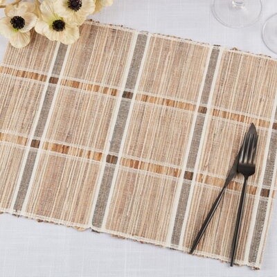 STRIPE WATER HYACINTH RUNNER 14X72