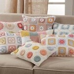 CROCHET PILLOW COVER 1806 COTTON