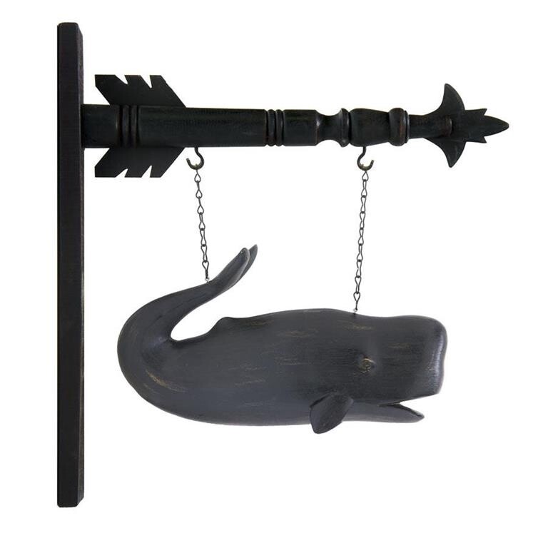 BLACK RESIN WHALE ARROW REPLACEMENT