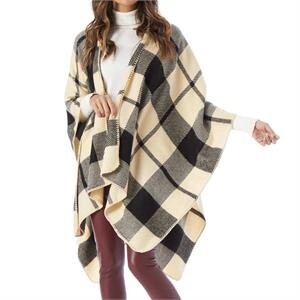 BLACK AND TAN CAPE