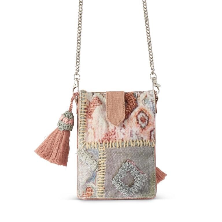 CLAY PATCH CELLPHONE PURSE