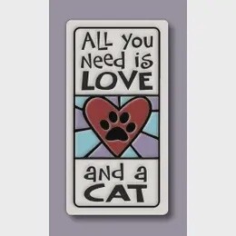 LOVE AND A CAT MAGNET