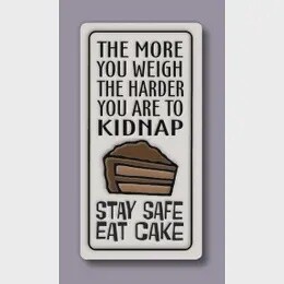 EAT CAKE MAGNET