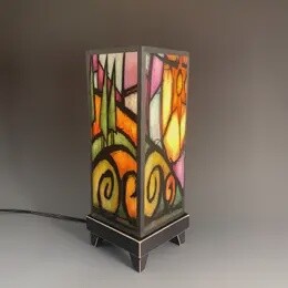 TREE AND HILL LAMP
