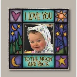 MOON AND BACK FRAME