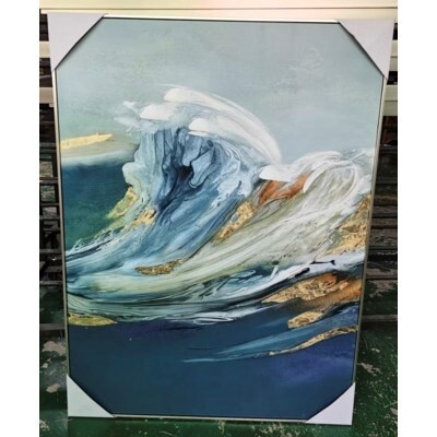 FANTASY WAVE ON CANVAS 36X48