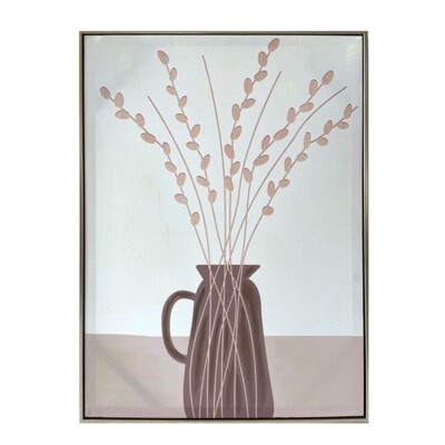 VASE WITH FLOWER CANVAS 24X32