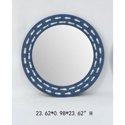 ROUND BLUE/FIS MIRROR