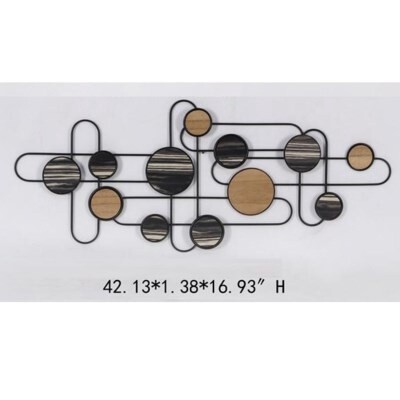 MULTI CIRCLES WALL ART