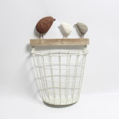 BIRD WALL BASKET