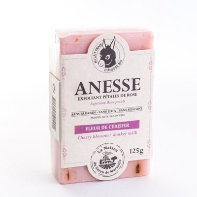 FLEUR DE CERISIER ORGANIC DONKEY MILK SOAP