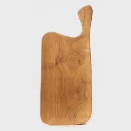 OCO CHEESE BOARD WITH HANDLE TEAK